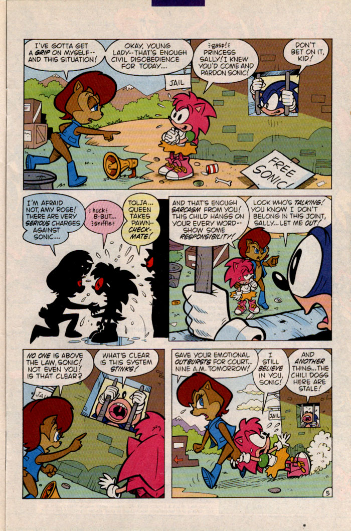 Sonic - Archie Adventure Series November 1996 Page 5